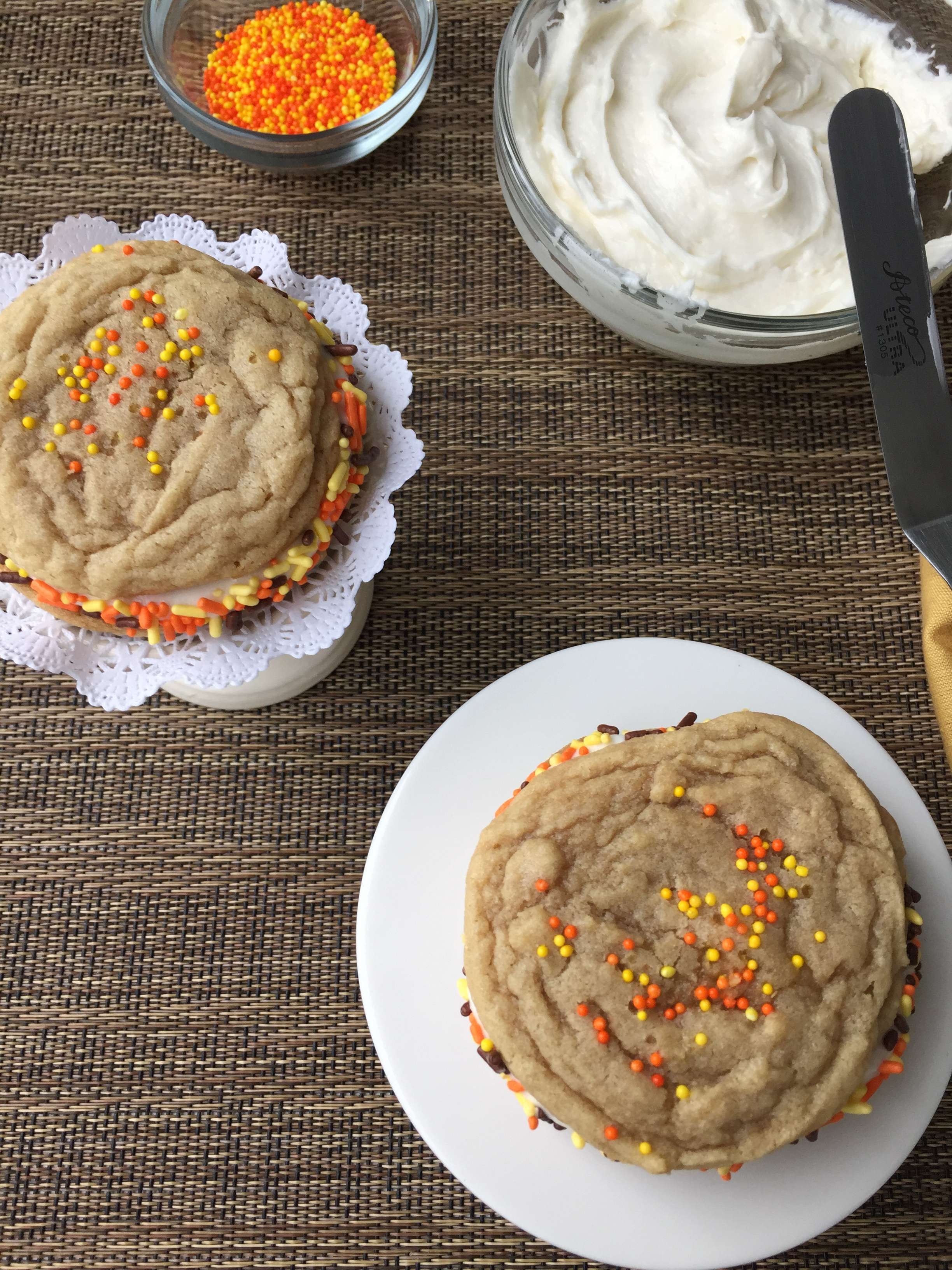 Sweet Sprinkle Sandwiches